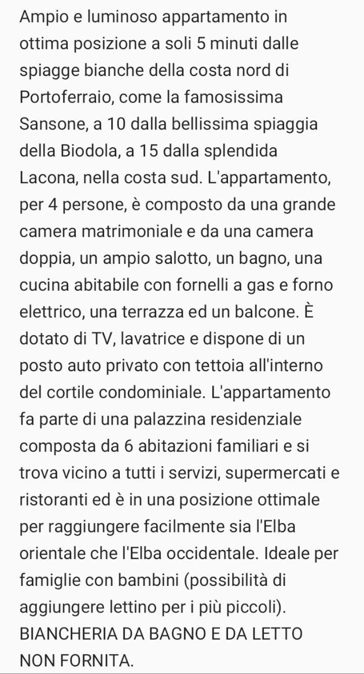 Appartamento Orti Портоферайо Стая снимка